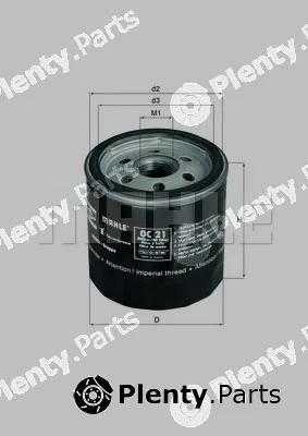 Knecht OC21 — Oil Filter
