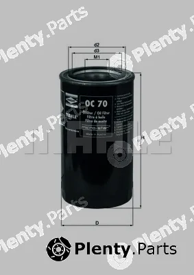 Knecht OC70 — Oil Filter