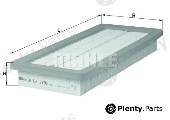Knecht LX2738 — Air Filter