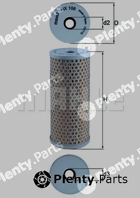 Knecht HX108 — Hydraulic Filter, steering