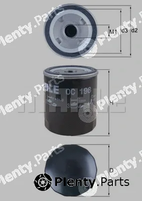 Knecht OC198 — Oil Filter