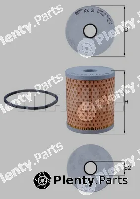 Knecht KX21D — Fuel Filter