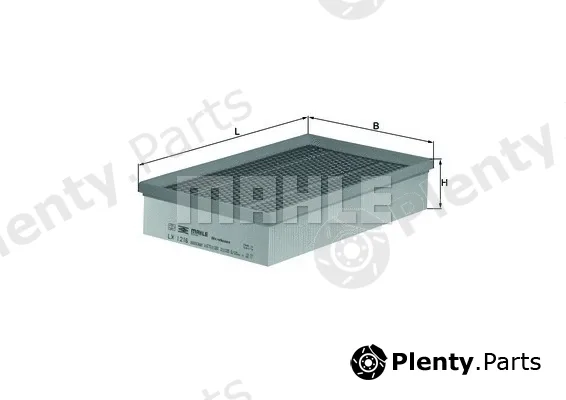 Knecht LX1216 — Air Filter