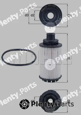 Knecht OX1137D — Oil Filter