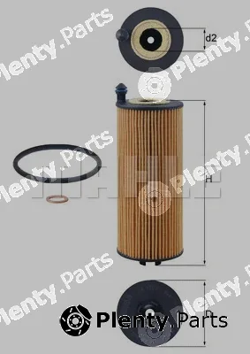 Knecht OX1302D — Oil Filter