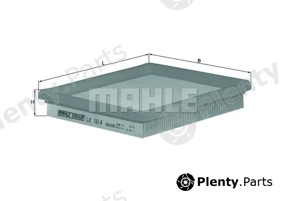 Knecht LX1814 — Air Filter