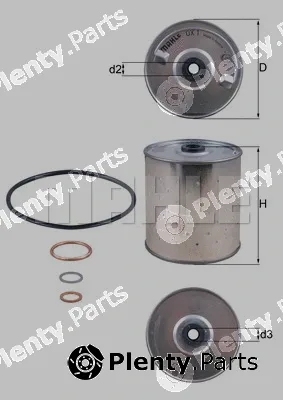 Knecht OX1D — Oil Filter