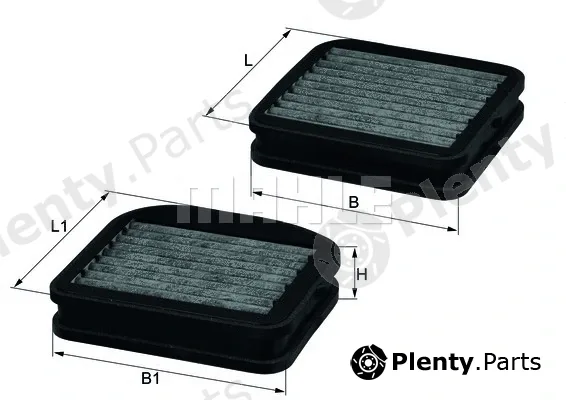 Knecht LKK72/S — Filter, cabin air