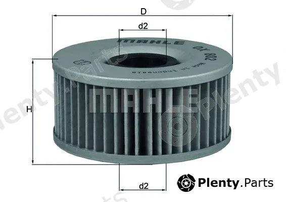 Knecht OX802 — Oil Filter