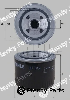 Knecht OC312 — Oil Filter