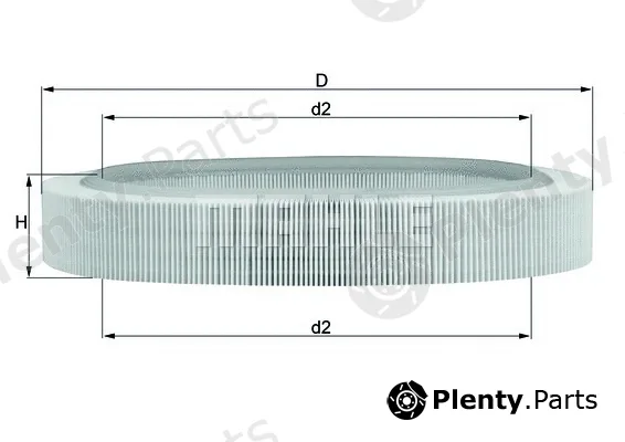 Knecht LX58 — Air Filter