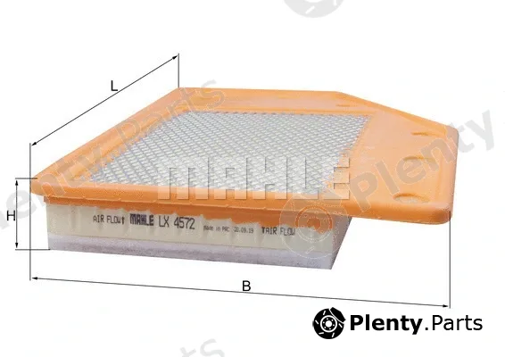 Knecht LX4572 — Air Filter