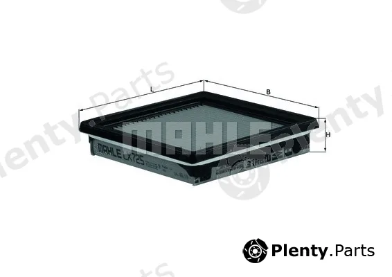 Knecht LX725 — Air Filter