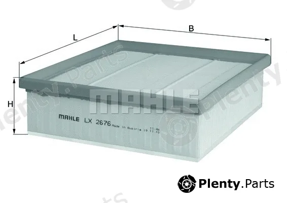 Knecht LX2676 — Air Filter