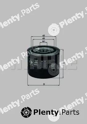 Knecht OC77 — Oil Filter