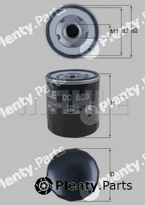 Knecht OC503 — Oil Filter