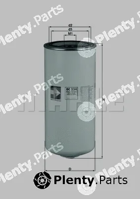 Knecht OC234 — Oil Filter