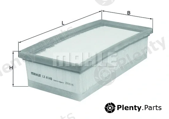 Knecht LX4149 — Air Filter