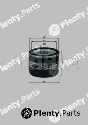 Knecht OC64 — Oil Filter
