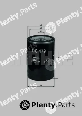 Knecht OC479 — Oil Filter