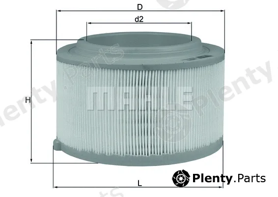 Knecht LX3458 — Air Filter