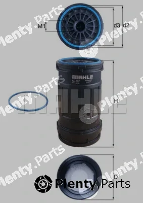 Knecht KC697D — Fuel Filter CleanLine
