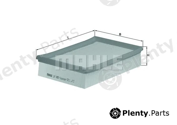 Knecht LX435/1 — Air Filter