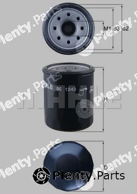 Knecht OC1243 — Oil Filter