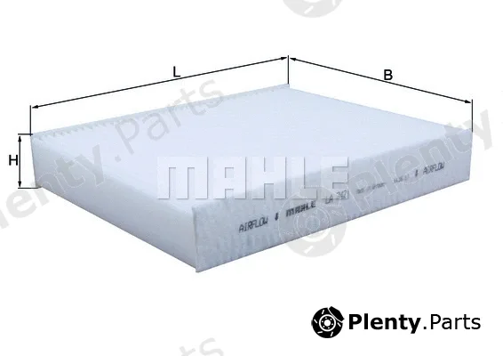 Knecht LA742 — Filter, cabin air