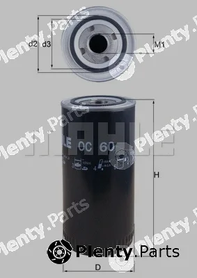 Knecht OC60 — Oil Filter