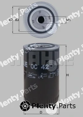 Knecht OC42 — Oil Filter