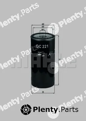 Knecht OC221 — Oil Filter