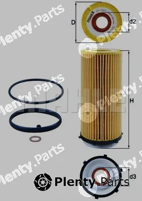 Knecht OX560D — Oil Filter