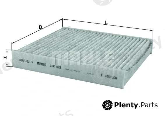 Knecht LAK922 — Filter, cabin air