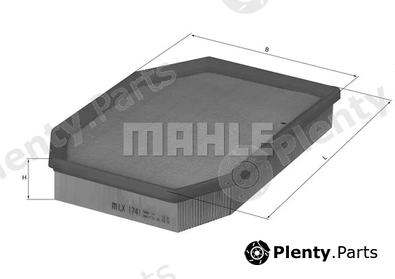 Knecht LX1741 — Air Filter