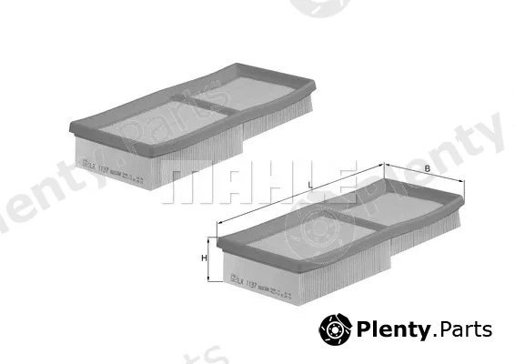 Knecht LX1137/S — Air Filter