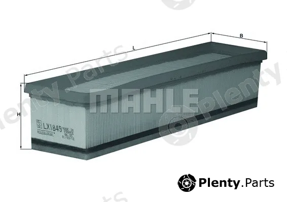Knecht LX1849 — Air Filter