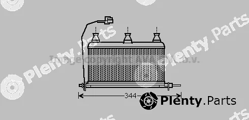 Prasco BW6352 — Heat Exchanger, interior heating