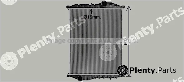 Prasco MN2110N — Radiator, engine cooling