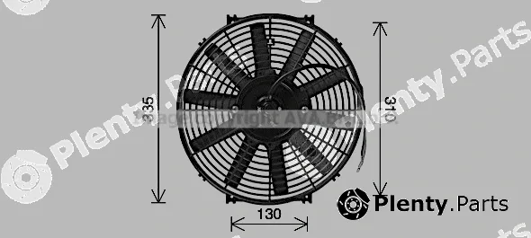 Prasco UV7508 — Fan, engine cooling