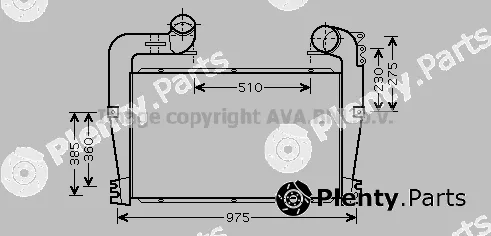 Prasco SC4025 — Charge Air Cooler