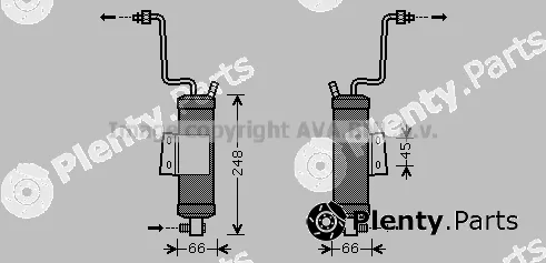 Prasco JED036 — Dryer, air conditioning