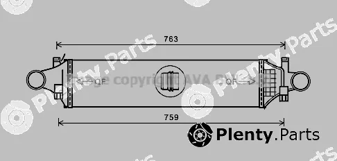 Prasco MSA4659 — Charge Air Cooler