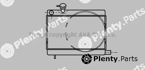 Prasco DF2000 — Radiator, engine cooling