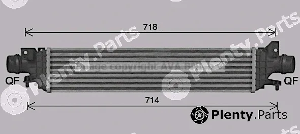 Prasco CT4074 — Charge Air Cooler