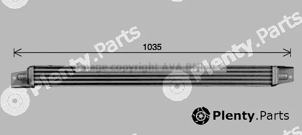 Prasco VL3133 — Oil Cooler, engine oil