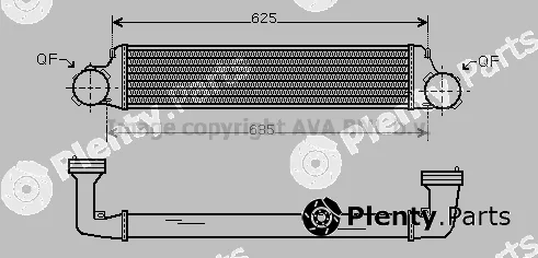 Prasco BW4280 — Charge Air Cooler