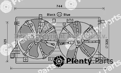 Prasco MZ7550 — Fan, engine cooling