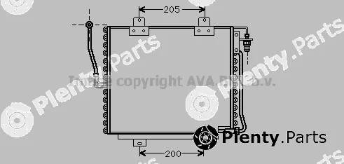 Prasco RT5179 — Condenser, air conditioning