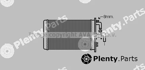 Prasco PE6101 — Heat Exchanger, interior heating